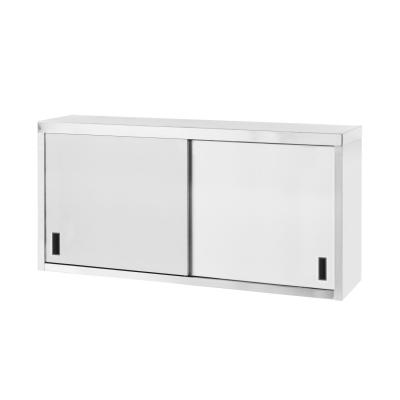 Závěsná skříň – svařovaná, s posuvnými dveřmi, HENDI, Profi Line, 1200x400x(H)600mm | 811214